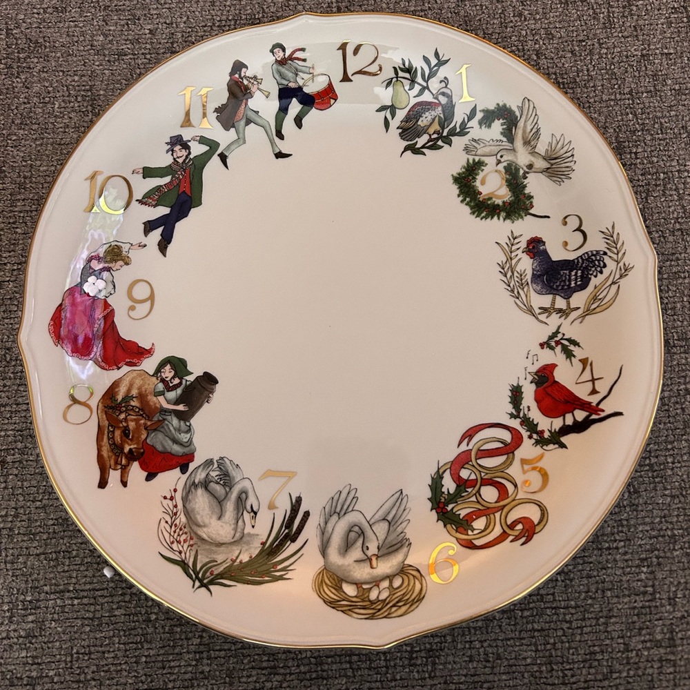 Lenox 12 Days of Christmas Platter
